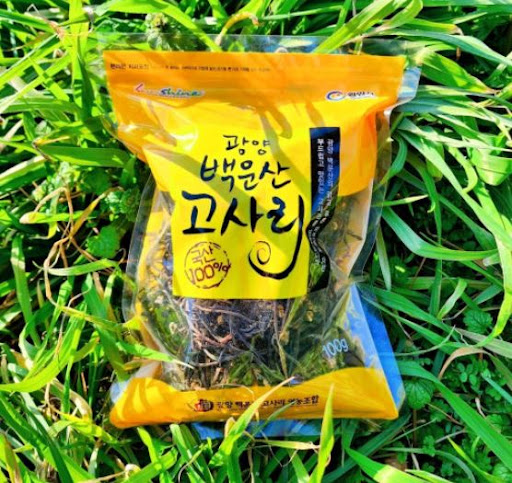 생고사리 100g: 광양의 자연을 담은 건강식